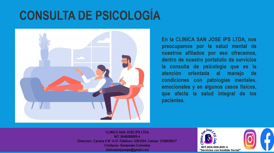 Consulta de Psicología
